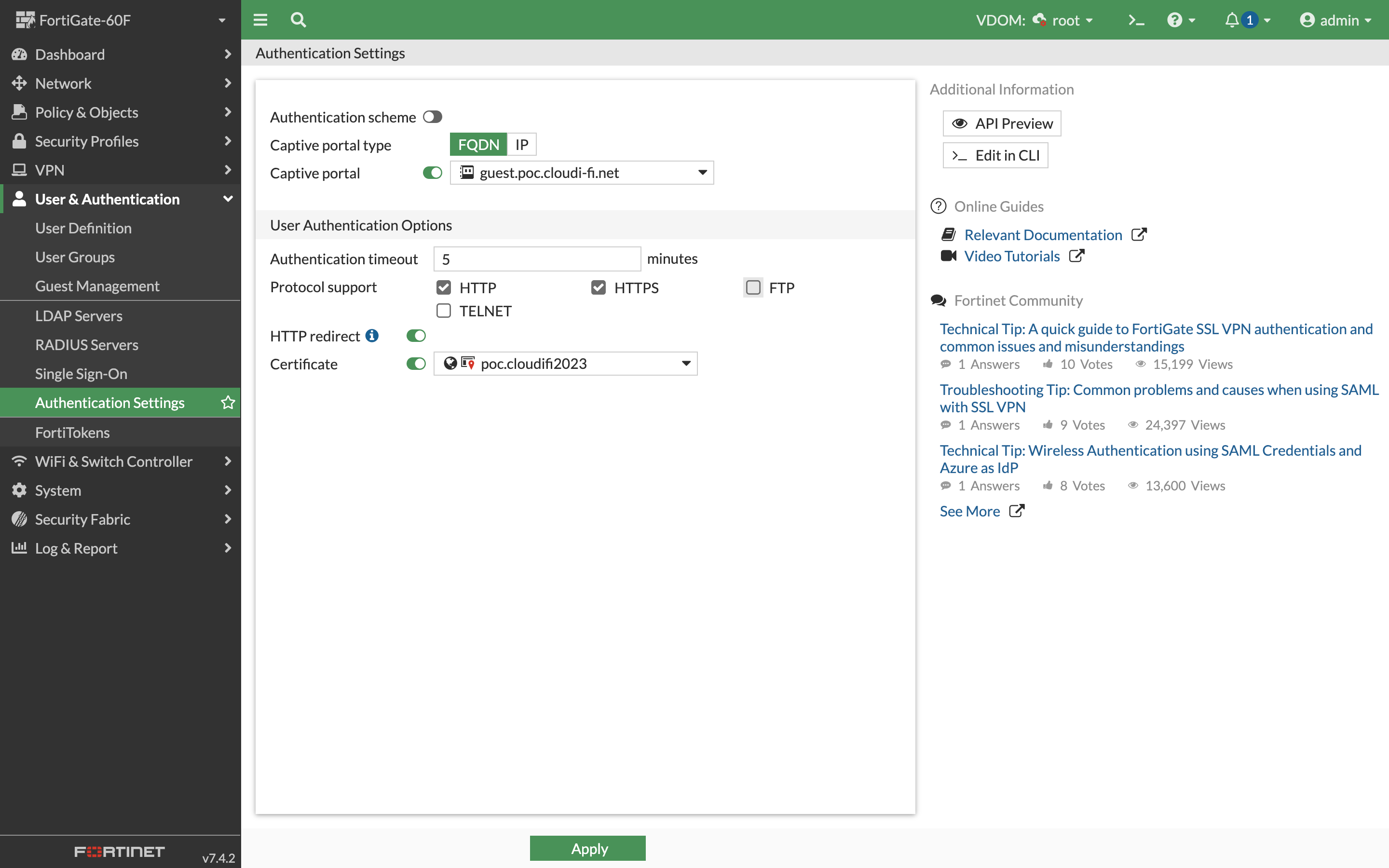 Fortigate UI - captive portal -  User Authentication options.png