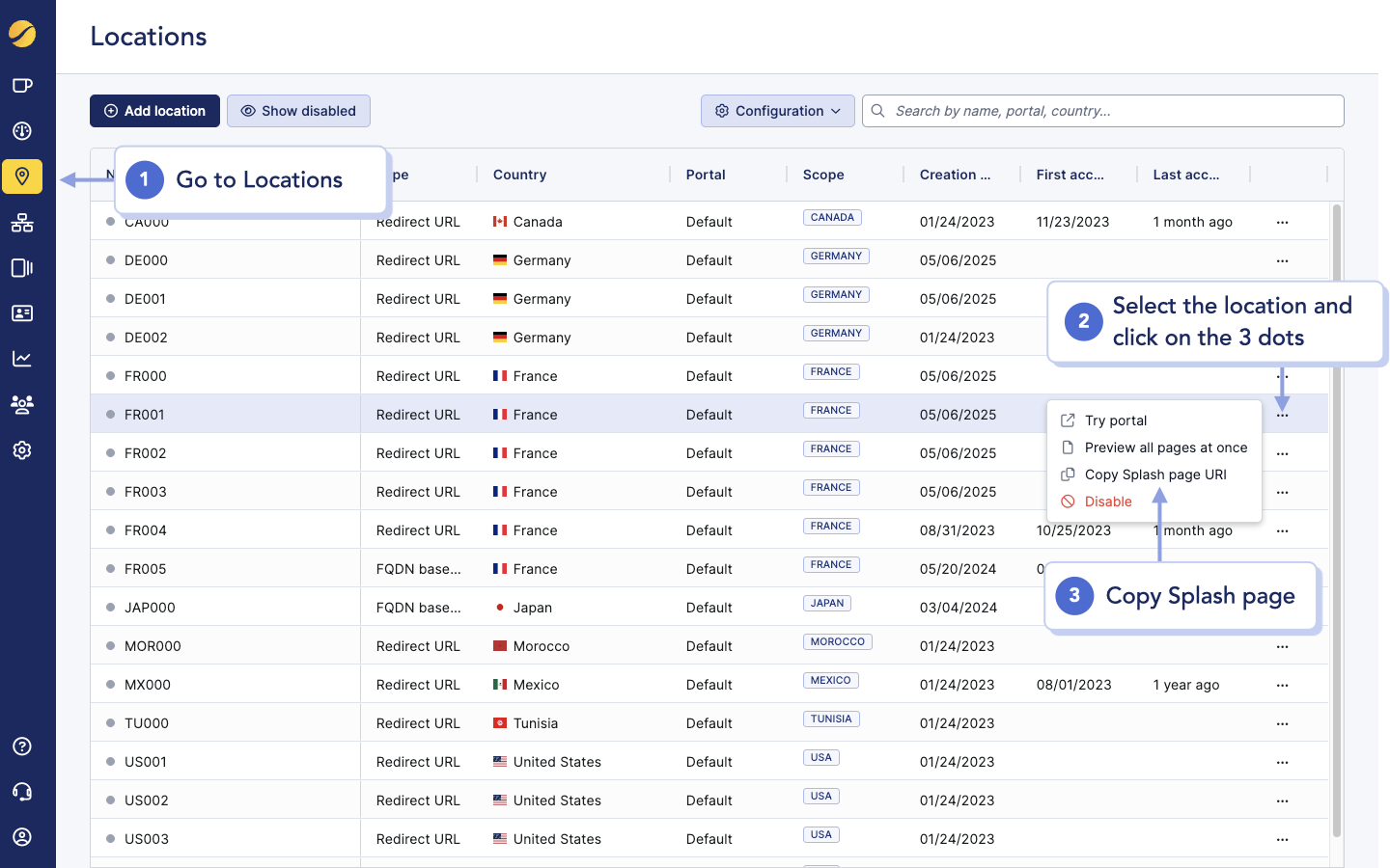 Cloudi-Fi Get captive portal URL for Huawei iMaster NCE-Campus