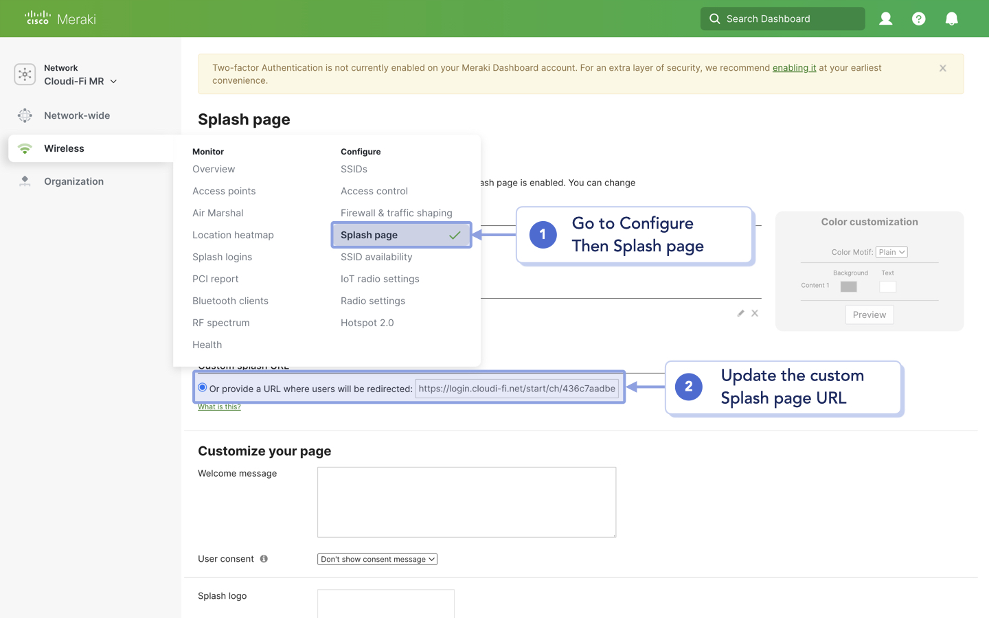 Update Cloudi-Fi splash page url with Cisco Meraki.jpeg