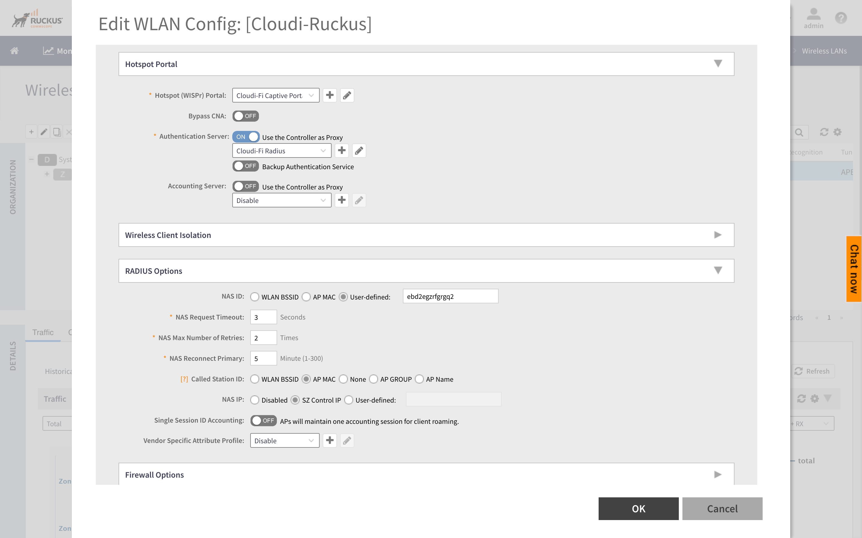 Ruckus UI - Create WLAN for Cloudi-Fi captive portal - Hotspot and radius.png