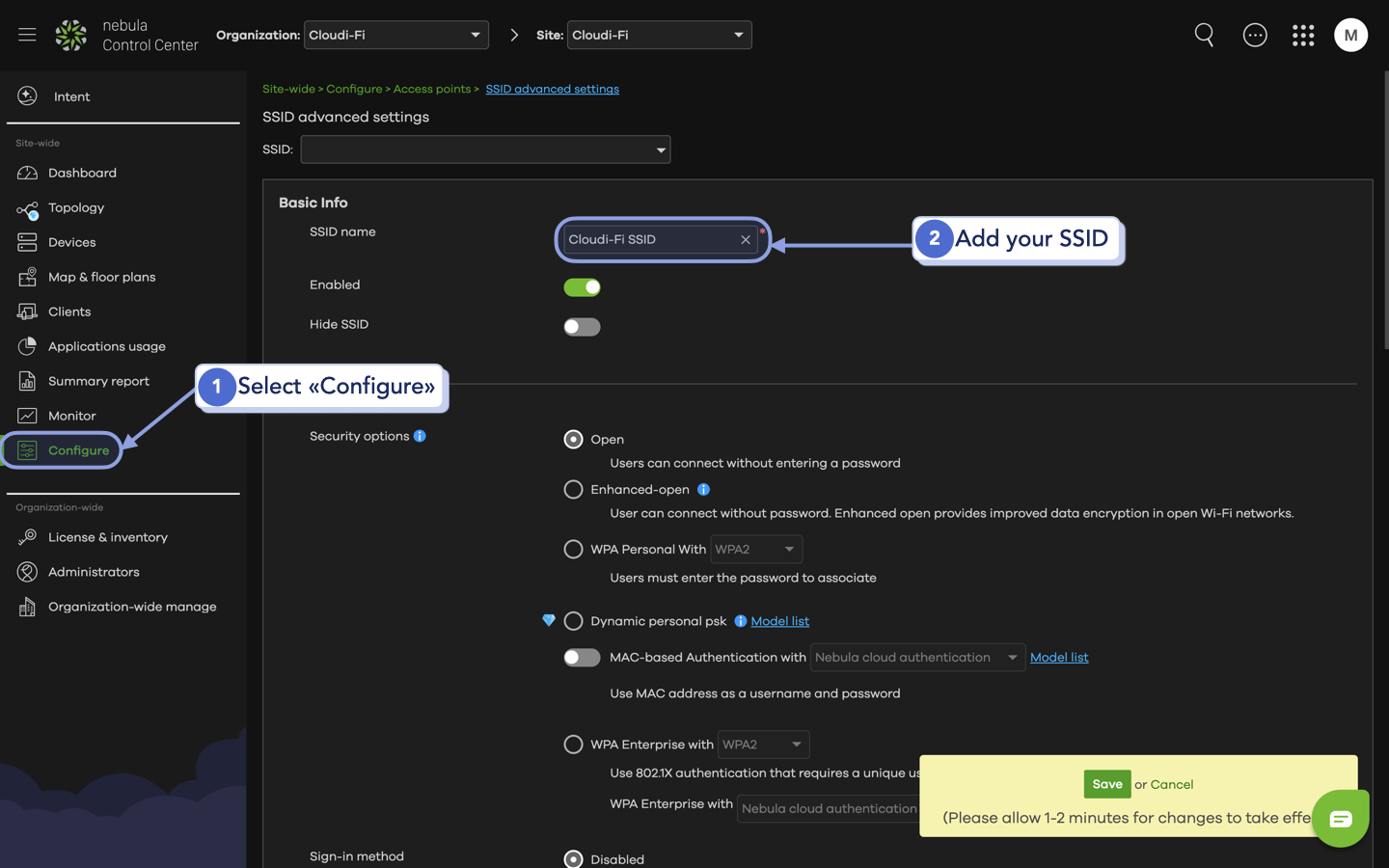 Zyxel Nebula - Integration with Cloudi-Fi_Add SSID Name.png