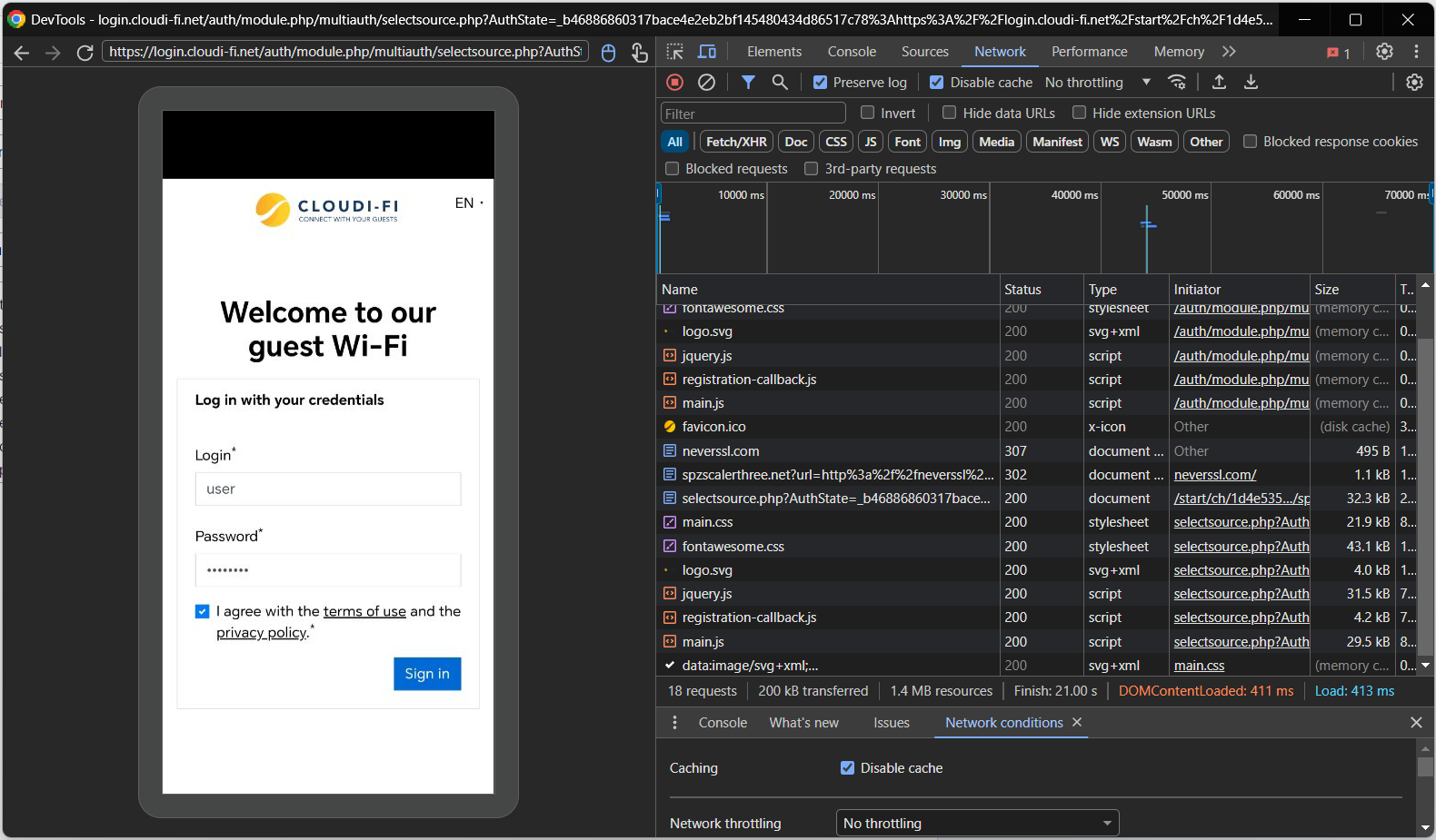 Android - perform HAR capture