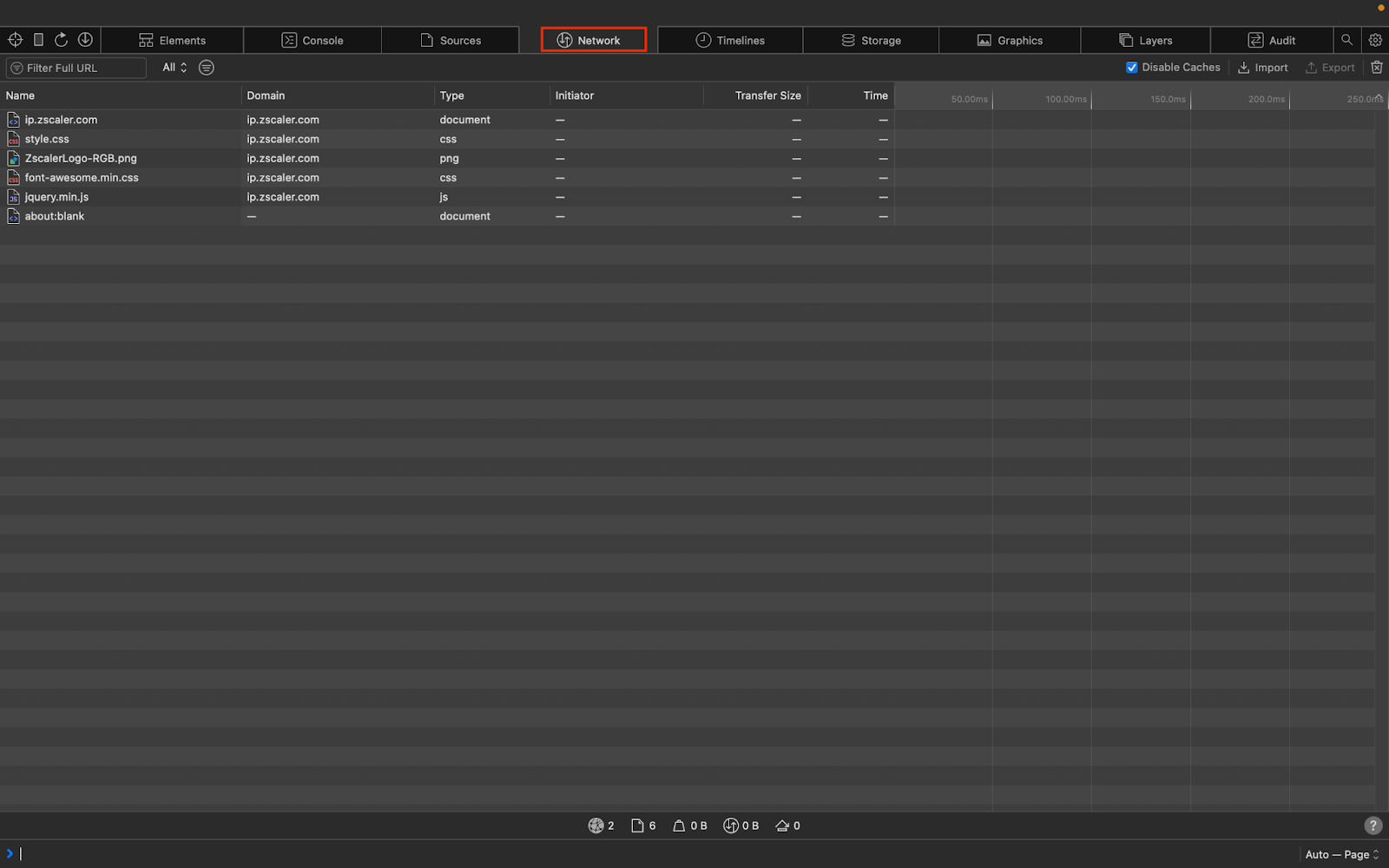 iOS MacBook network logs