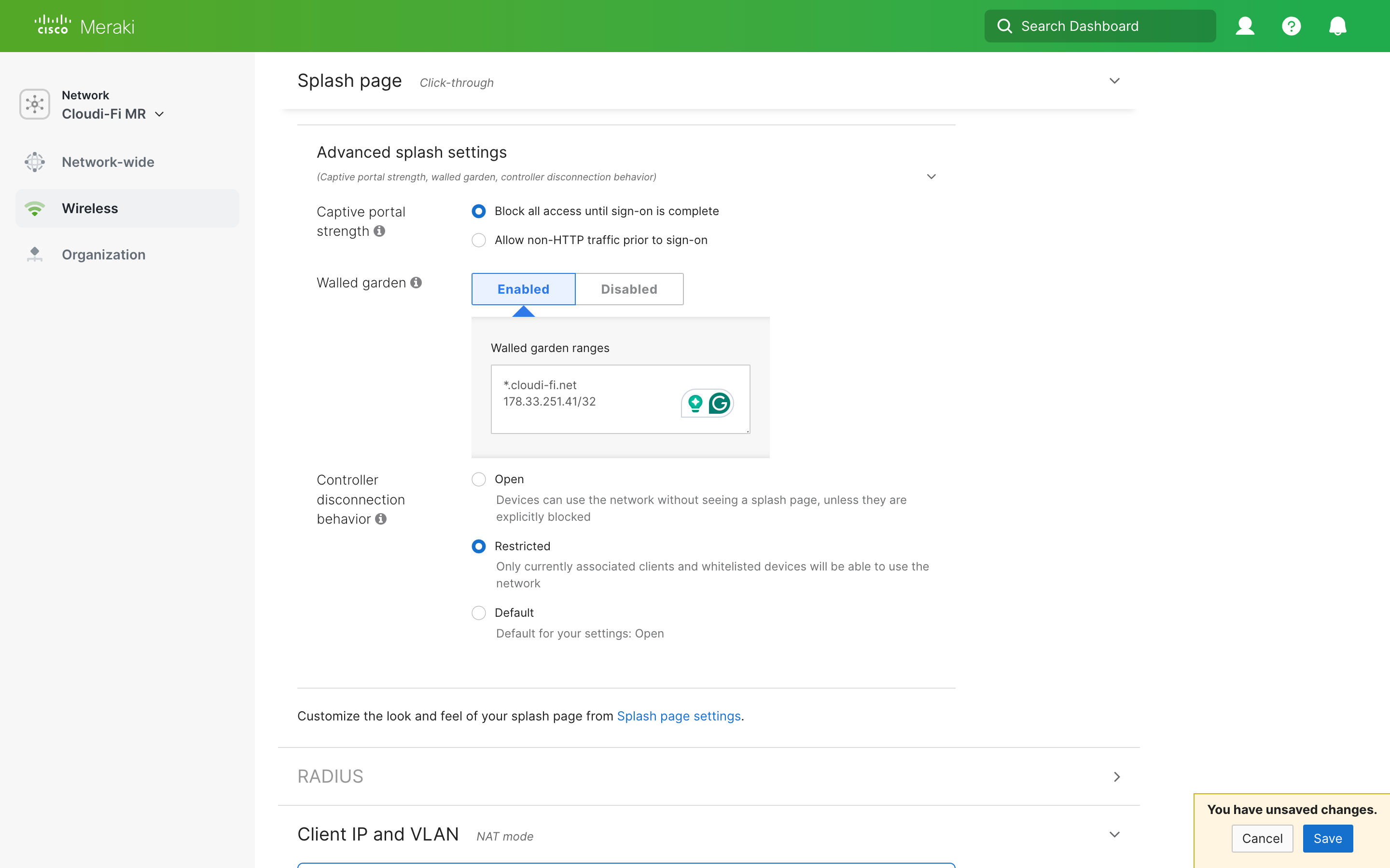 Meraki UI - MR - Access control - detail.png