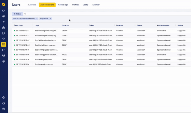 Cloudi-Fi Admin - Search filter authentication.gif