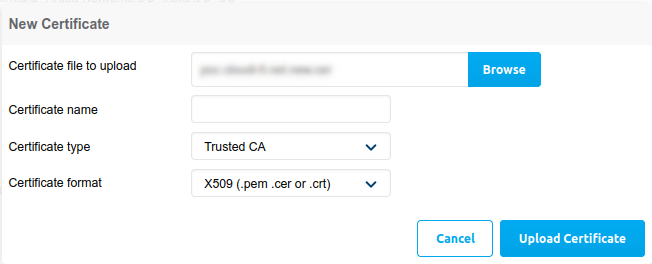 Aruba IAP - Import SSL certificate for captive portal
