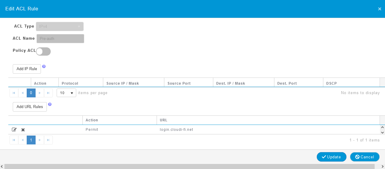 Cisco Mobility Express integration_Add ACL rule.png