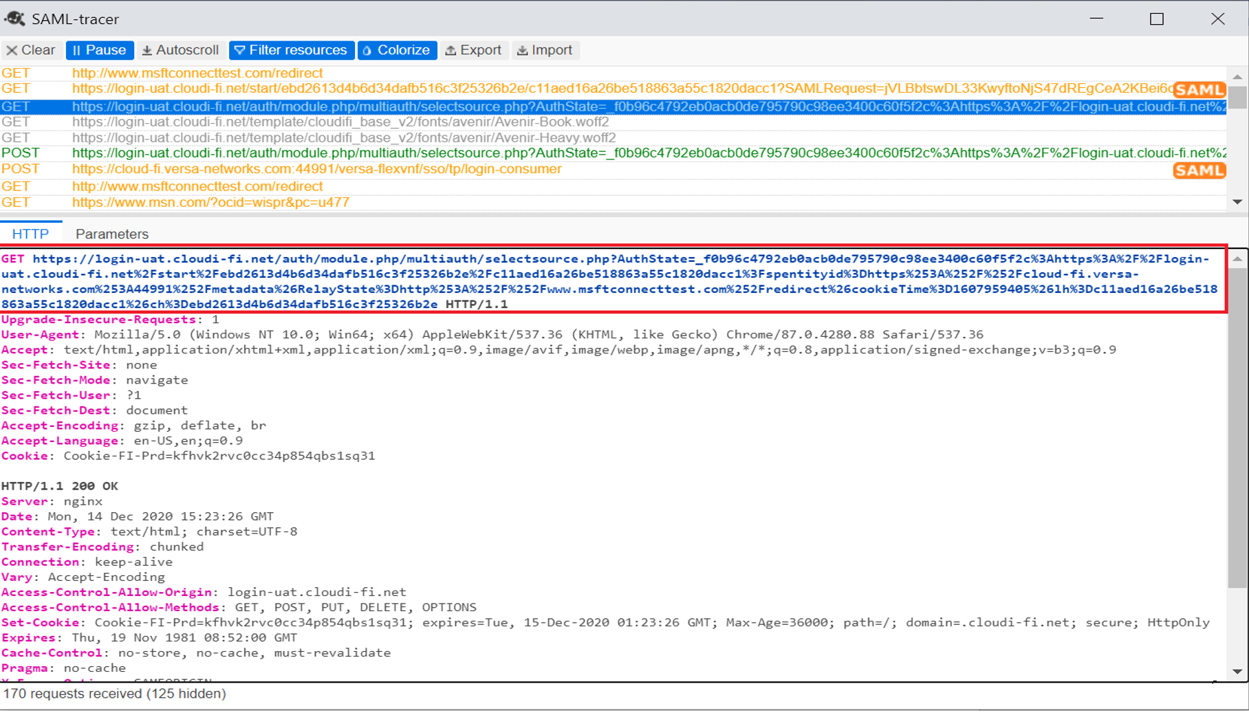 Captive Portal authentication page 1