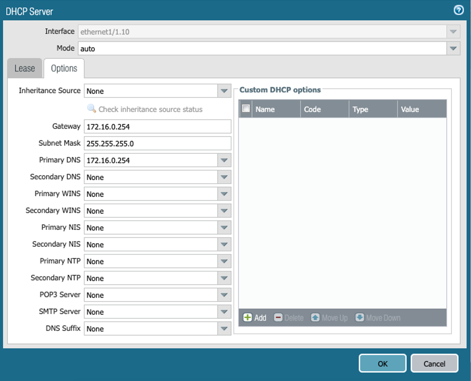 Palo Alto Strata - DHCP for Captive portal users